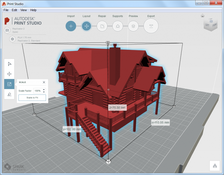 AutoCAD 2017 - Autodesk Print Studio