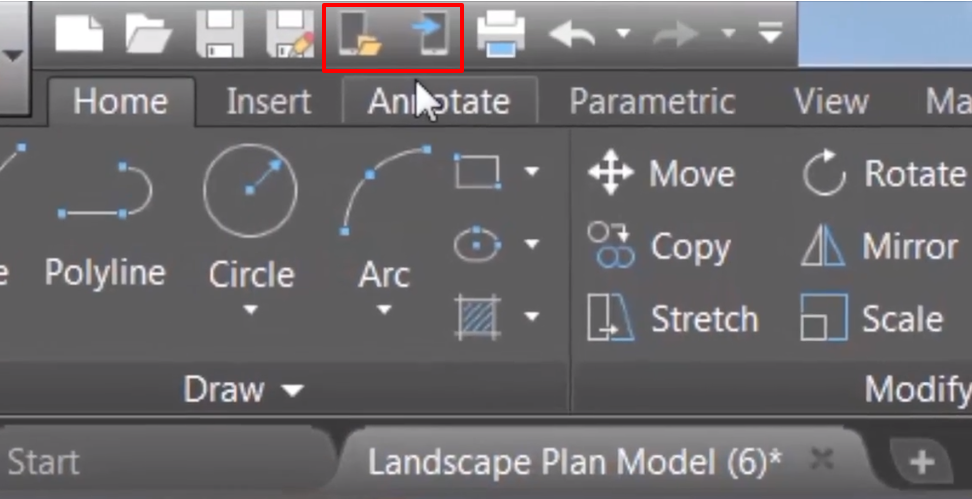 autocad 2019 - save to web and mob