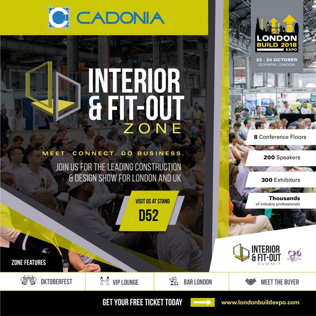 cadonia londonbuild stand