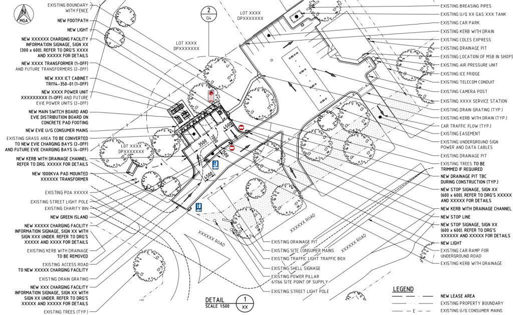 Drafting Services For Ev Charging Stations - Cadonia